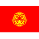 Escudo de Kyrgyzstan